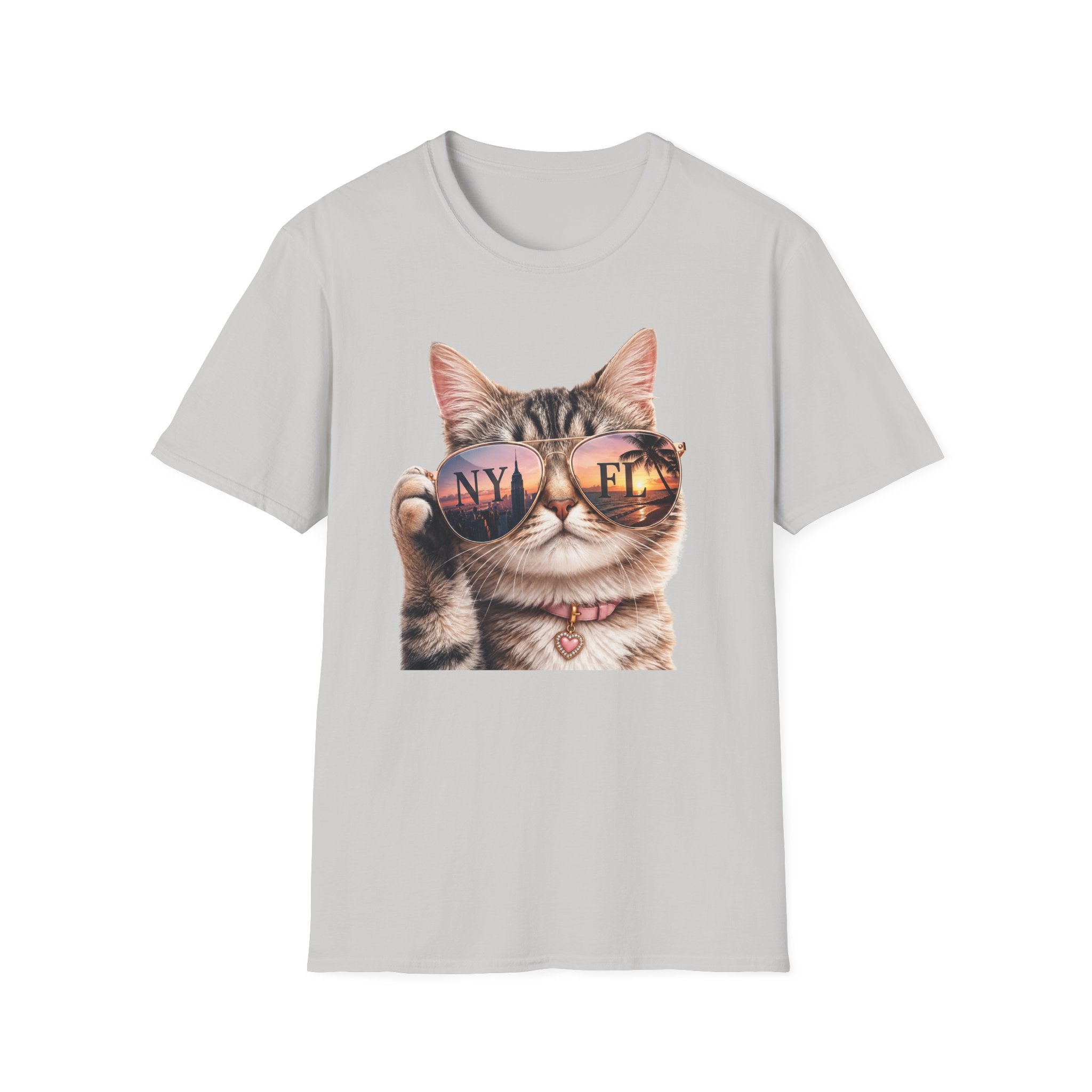 Cool Cat Transplant NY to FL T-Shirt