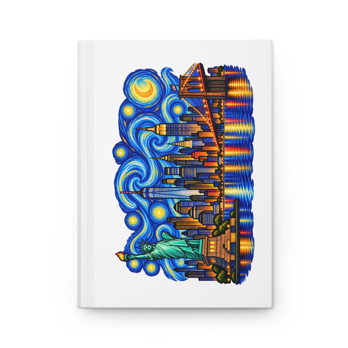 Starry Cityscape - Journal Hardcover