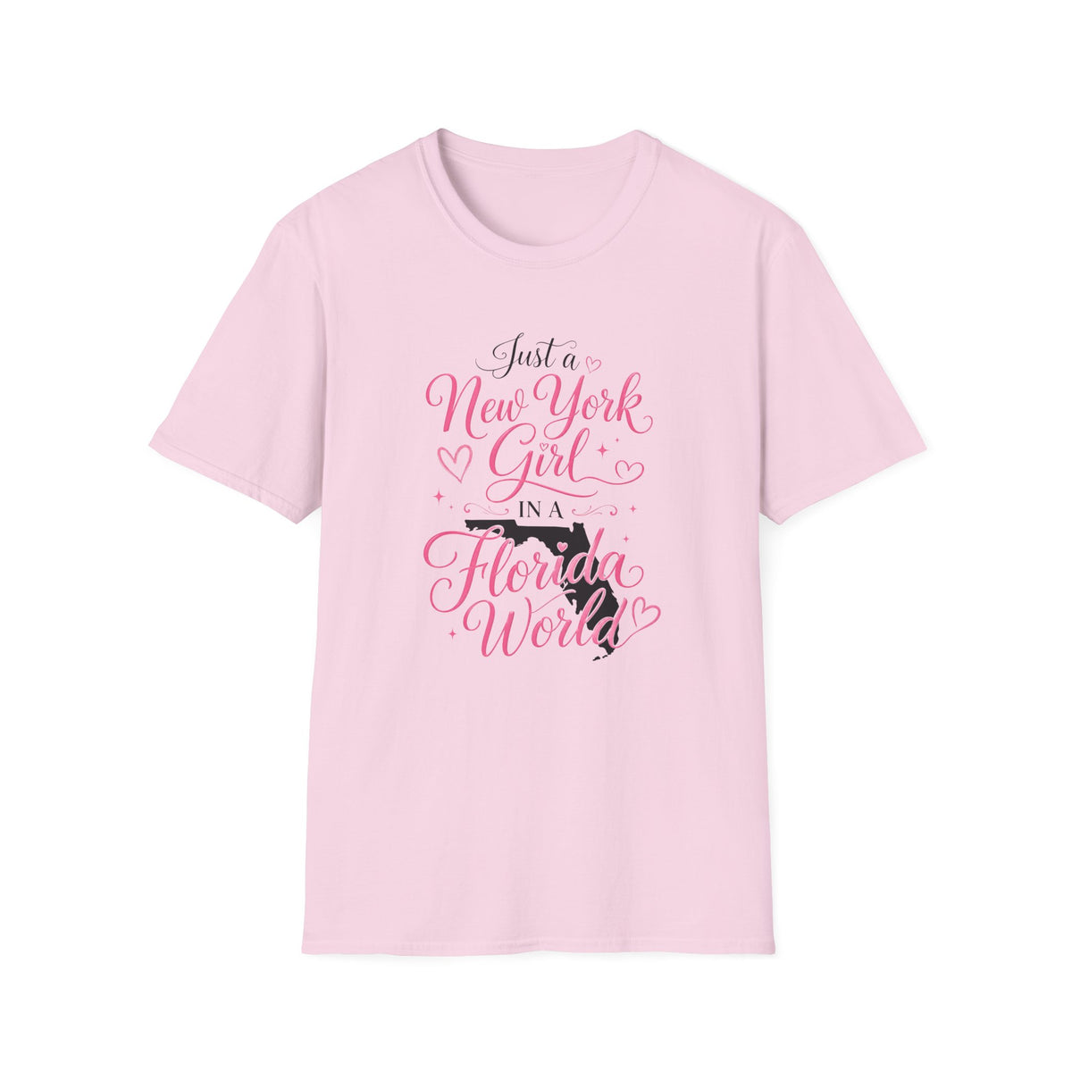 NY Girl in a FL World III T-Shirt