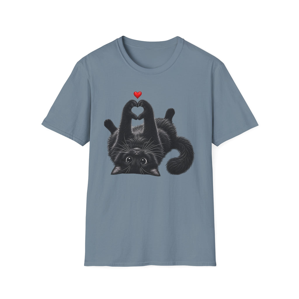 Cute Black Cat T-Shirt