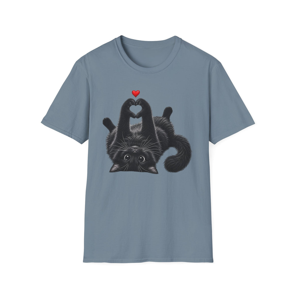 Cute Black Cat T-Shirt