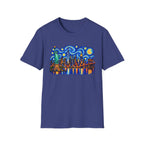 Starry Night New York Skyline T-Shirt