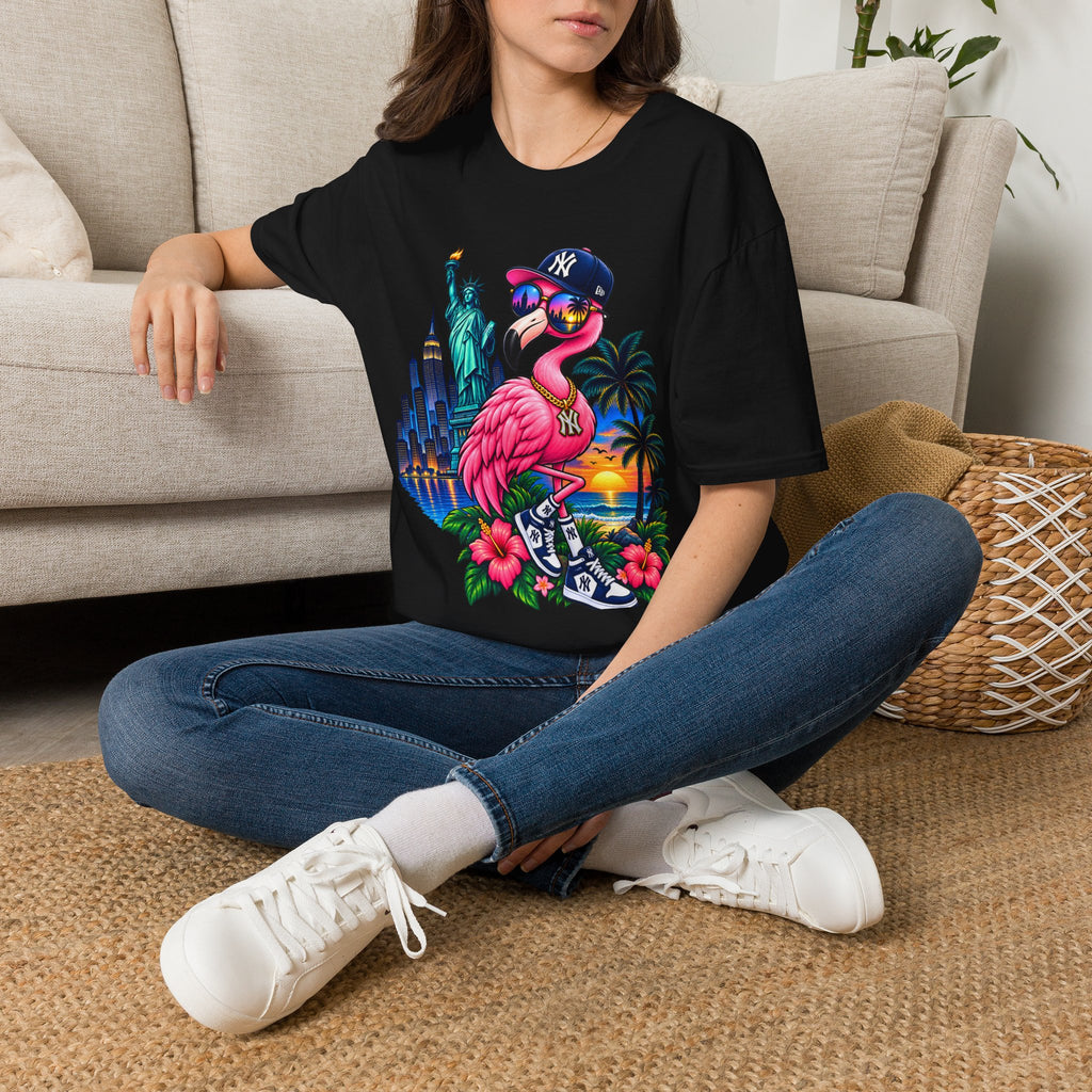 NYC Flamingo T-Shirt