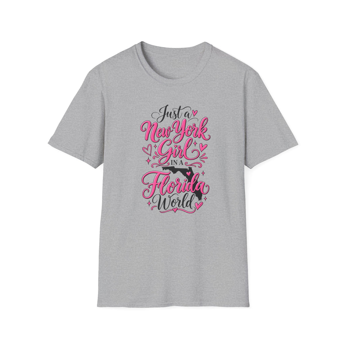 NY Girl in a FL World II T-Shirt