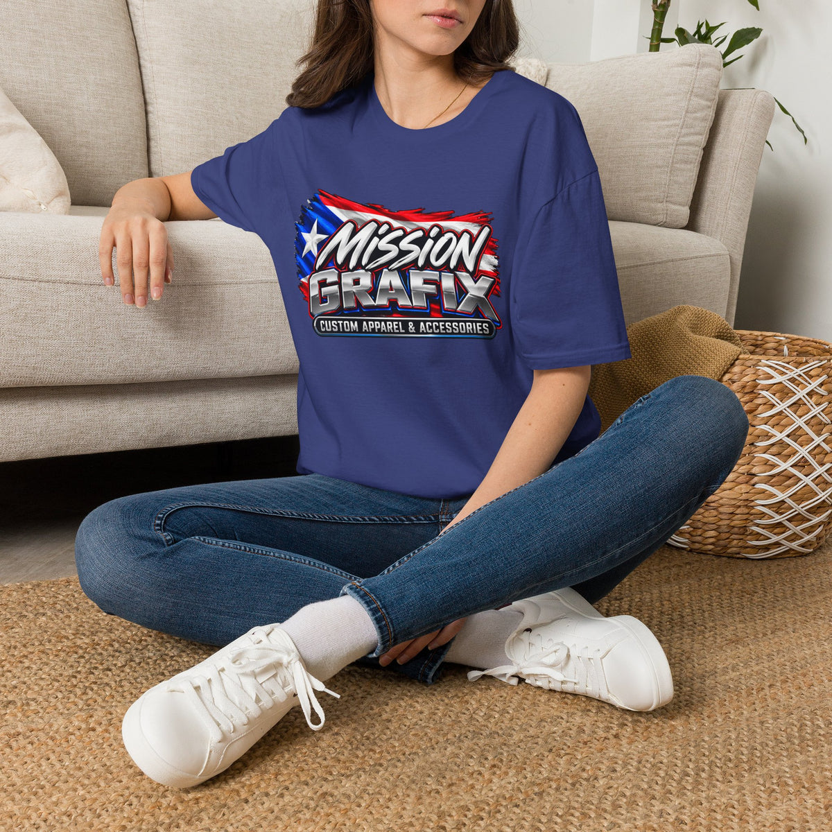Mission Grafix Puerto Rican Flag II T-Shirt