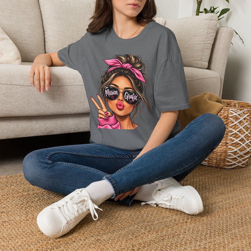 Mission Grafix Influencer Girl T-Shirt