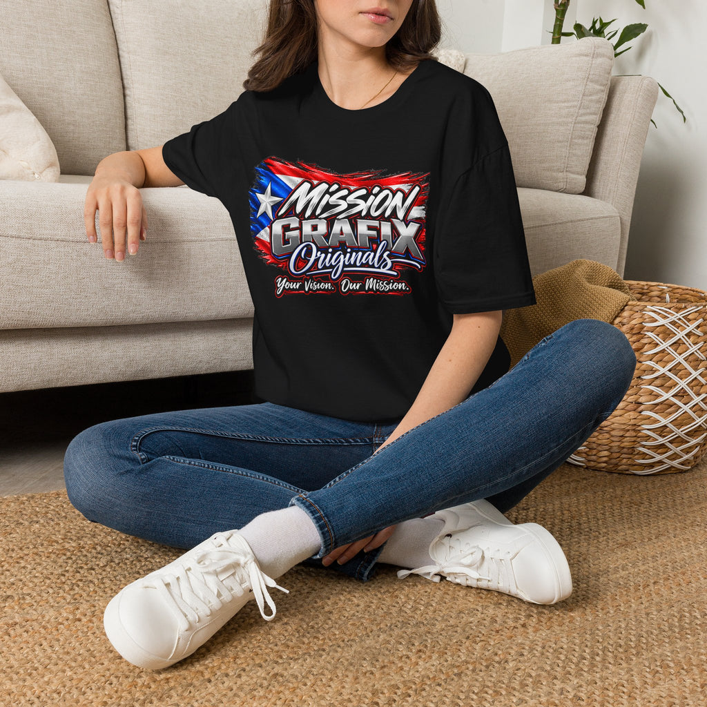 Mission Grafix Puerto Rican Flag T-Shirt