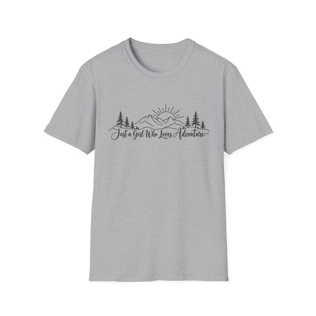 Just A Girl Who Loves Adventure T-Shirt