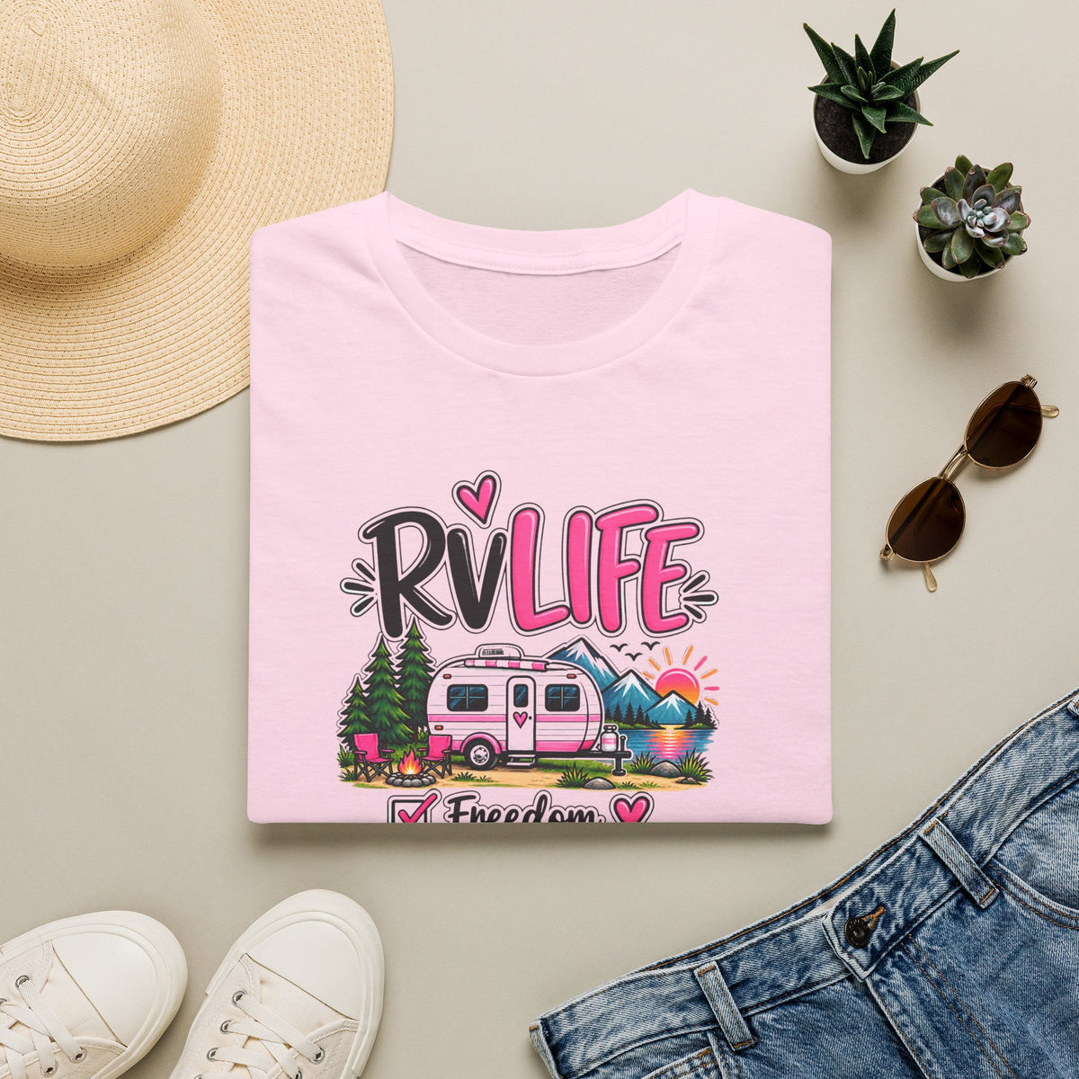 RV Life Checklist T-Shirt