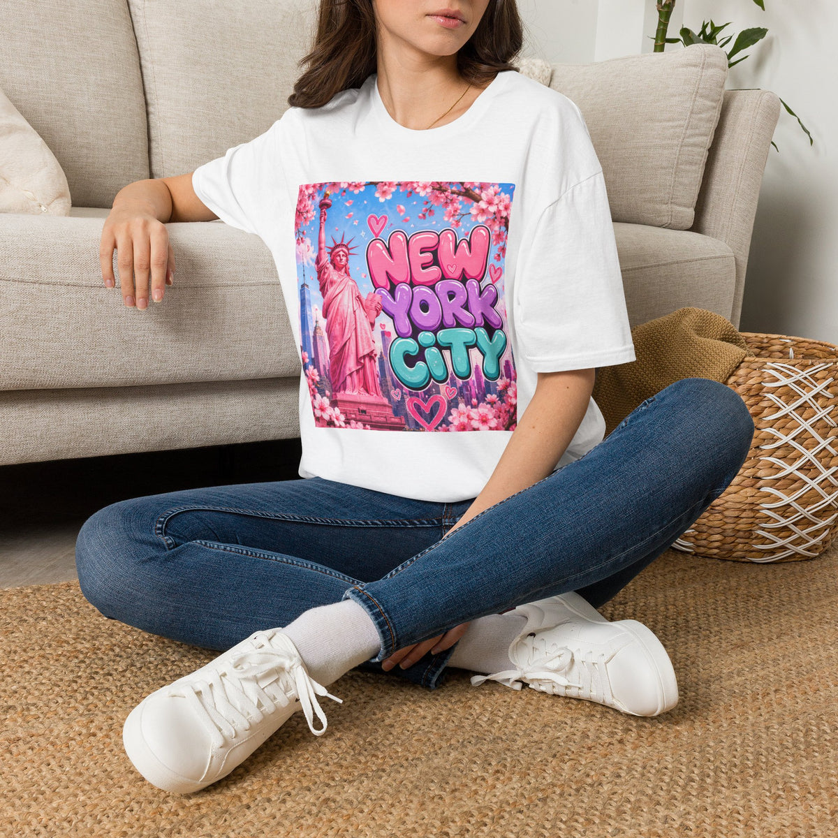 New York Cherry Blossoms T-Shirt