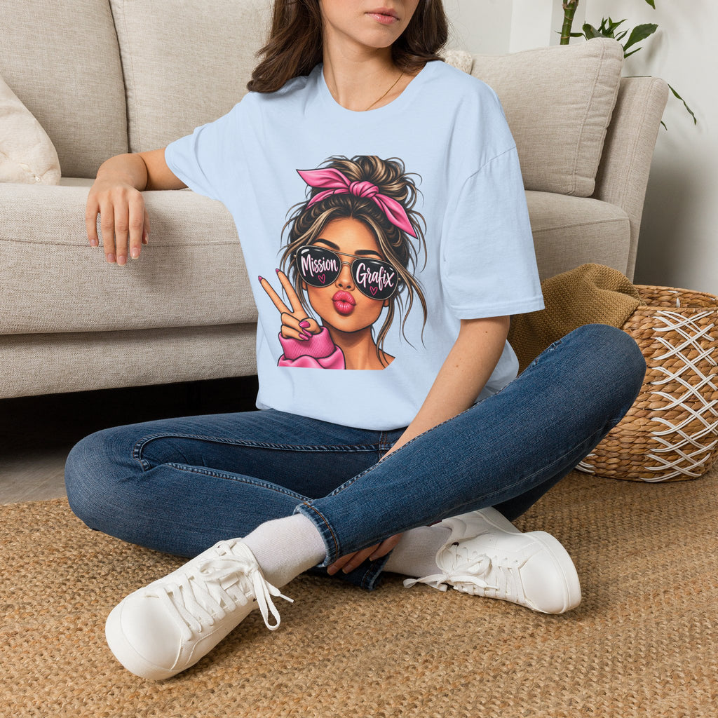 Mission Grafix Influencer Girl T-Shirt