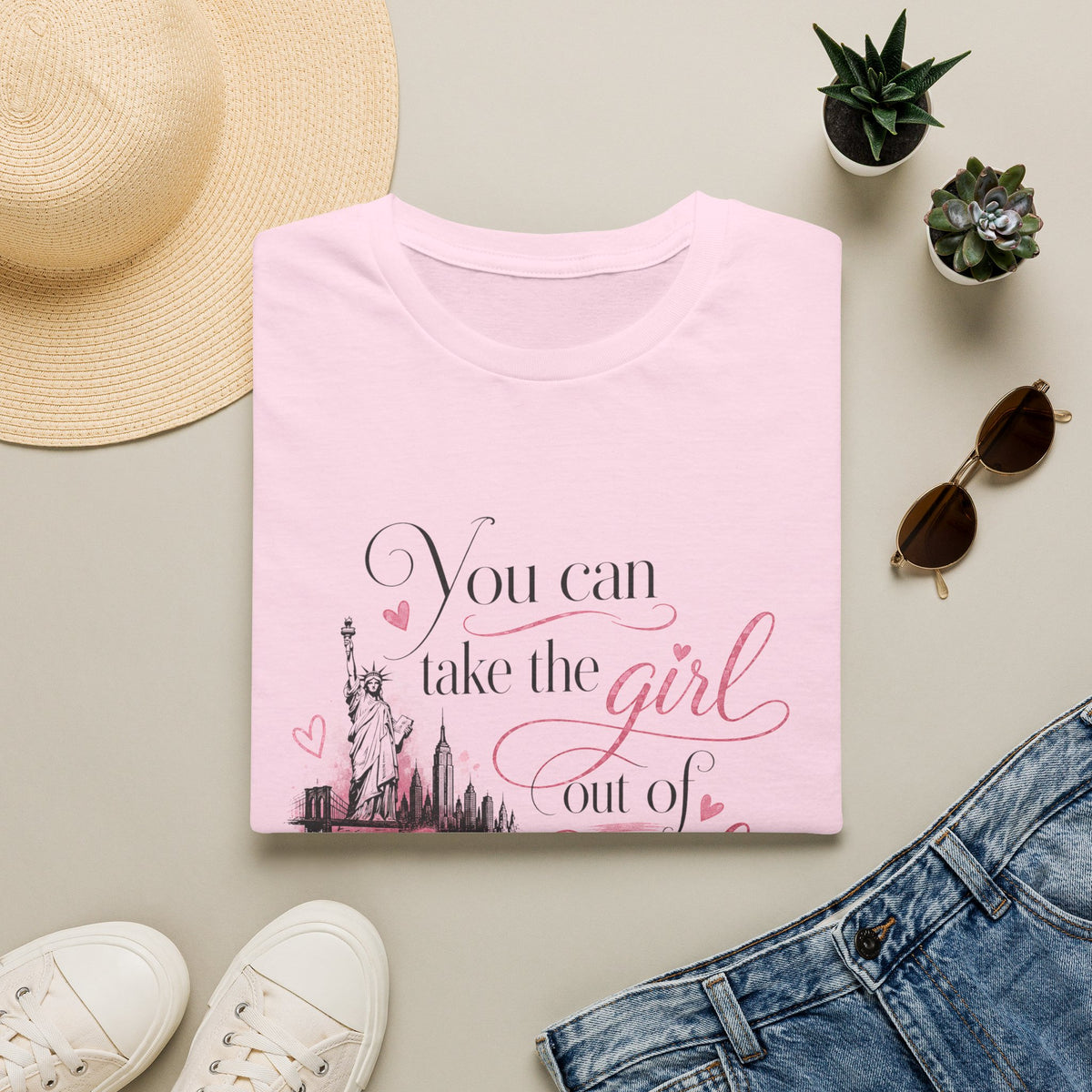You Can Take the Girl out of NY  T-Shirt