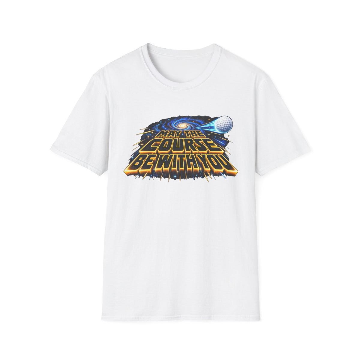 May the Course Be with You Galaxy T-Shirt
