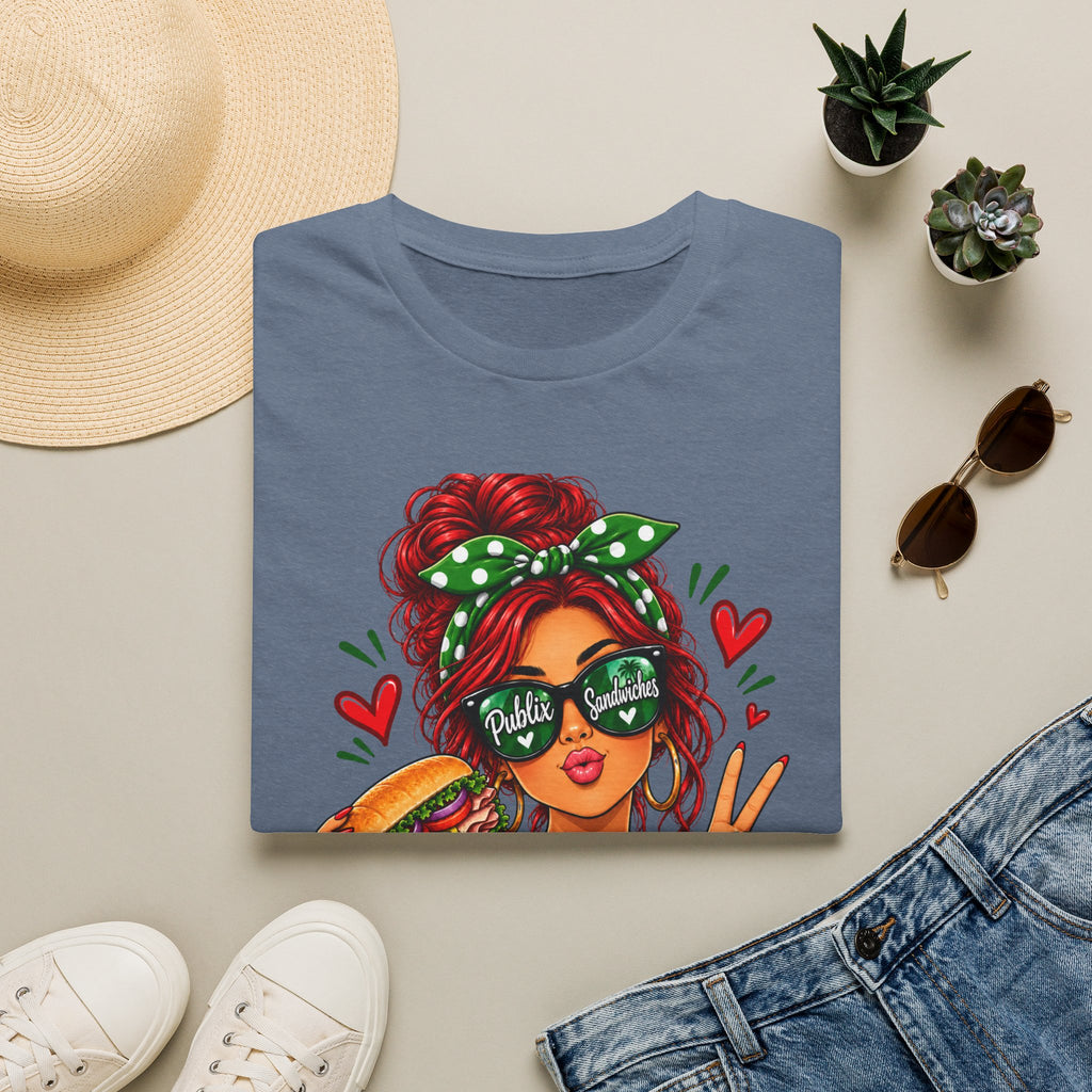 Publix Sandwiches Influencer Girl (Red Head) T-Shirt