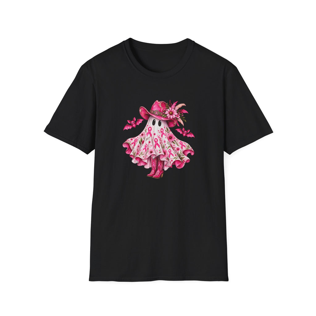 Breast Cancer Cowgirl Ghost T-Shirt