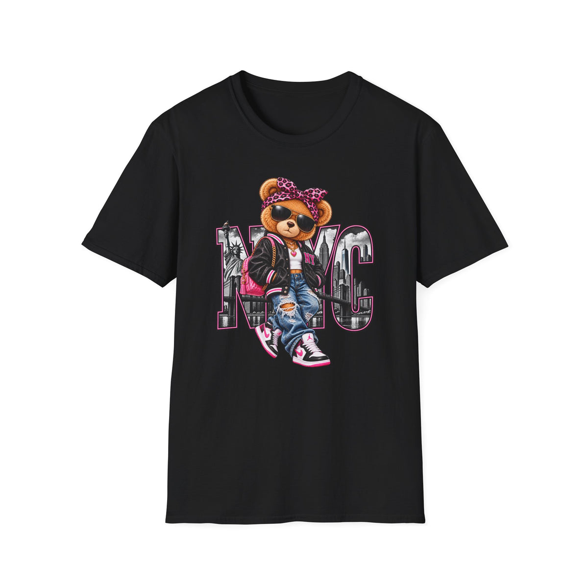 NYC Teddy Bear - Girl - T-Shirt