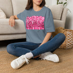 Pink New York City Skyline T-Shirt