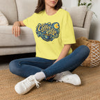 Coffee Is Life in a Starry Night T-Shirt
