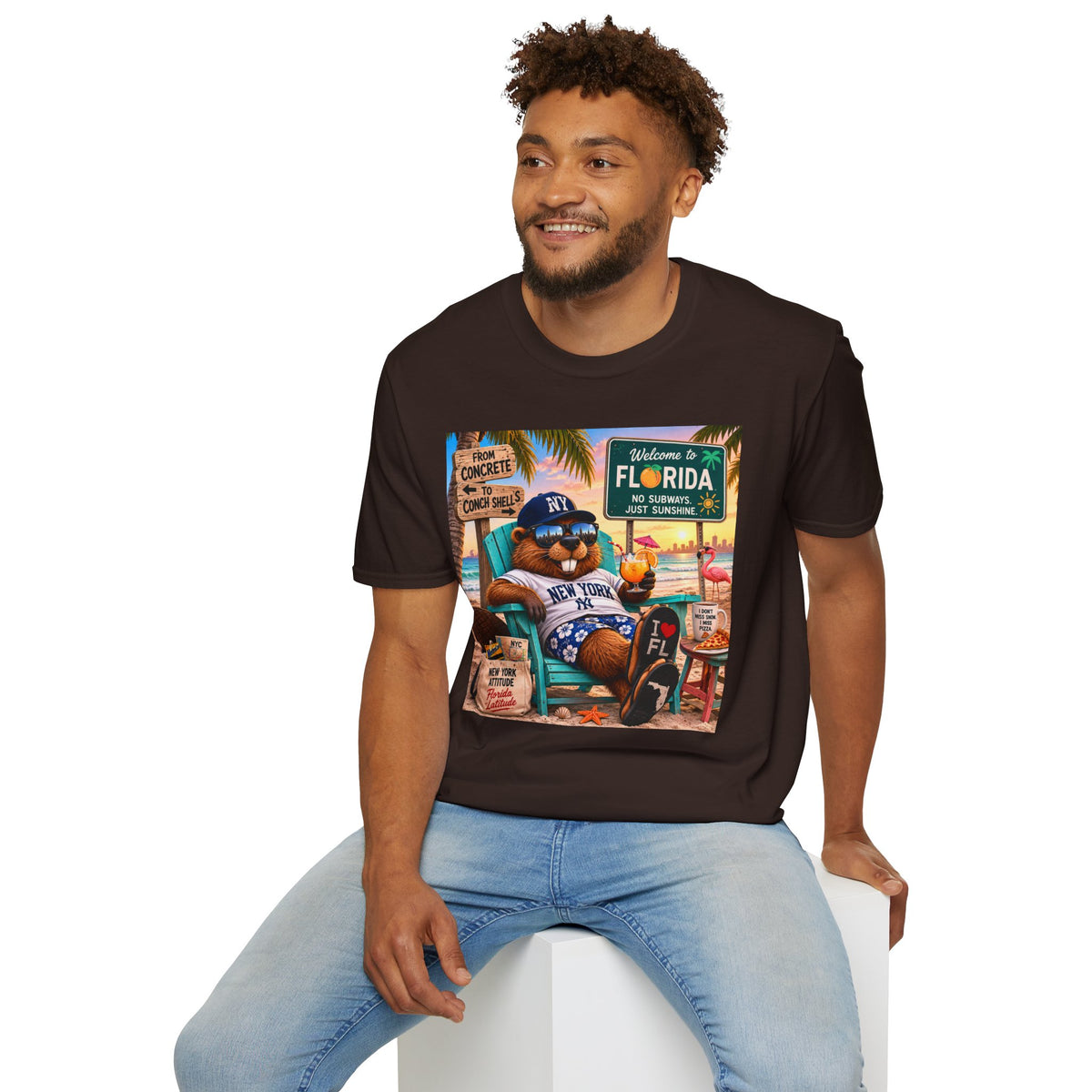 Beaver's NY to FL Escape T-Shirt