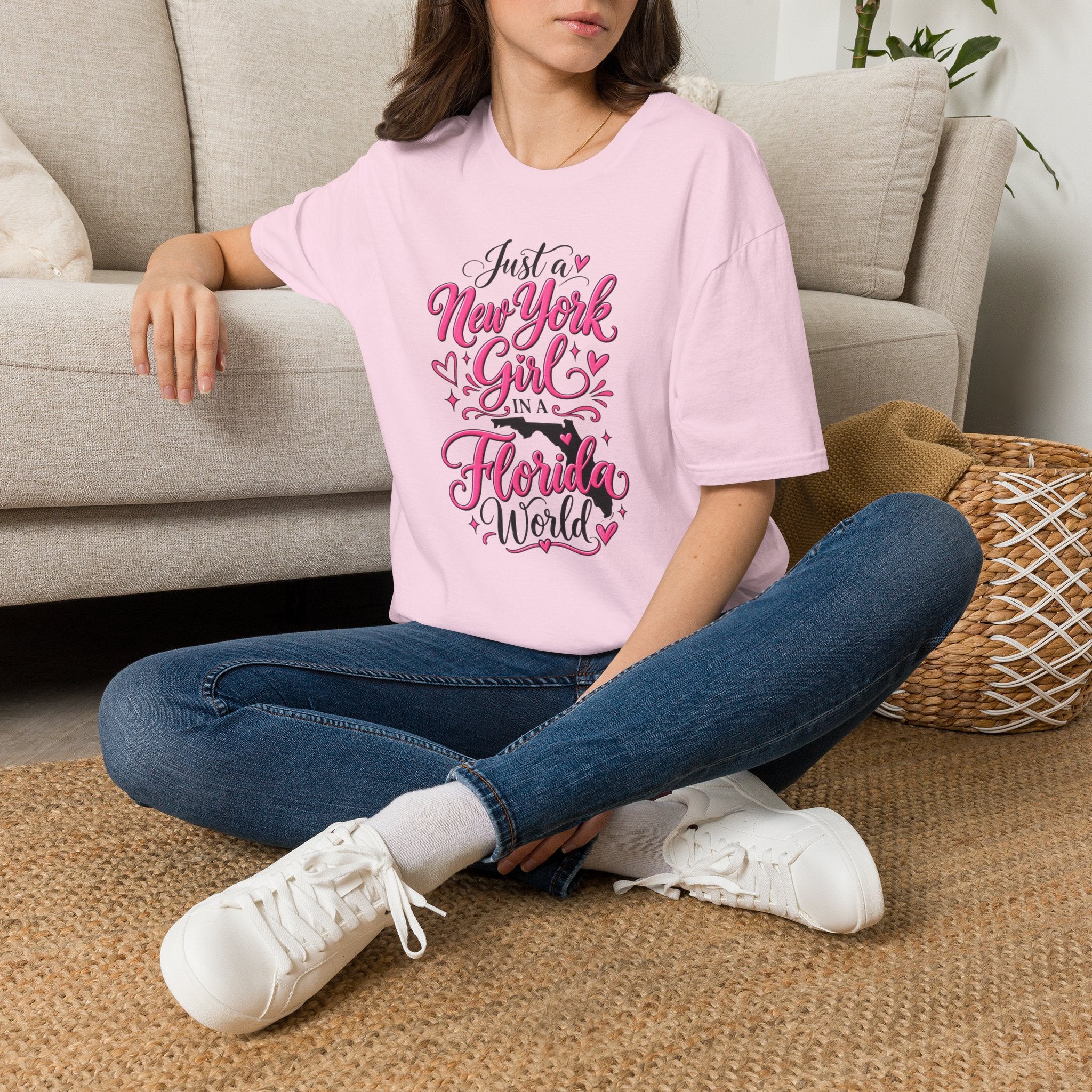 NY Girl in a FL World II T-Shirt
