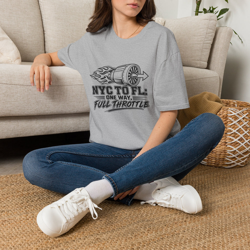 NY to FL Full Throttle T-Shirt