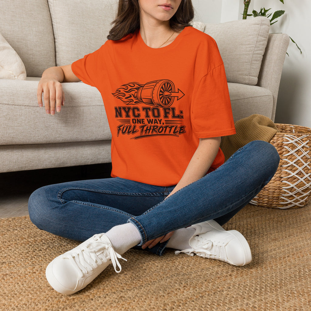 NY to FL Full Throttle T-Shirt