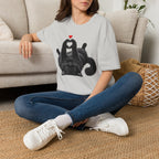 Cute Black Cat T-Shirt