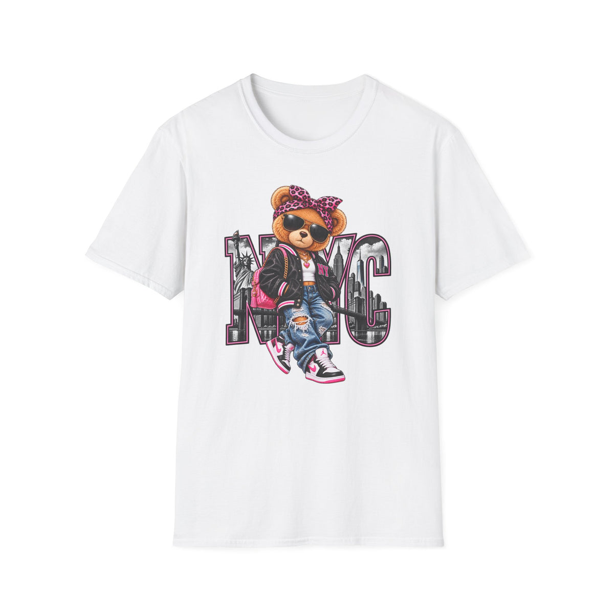 NYC Teddy Bear - Girl - T-Shirt