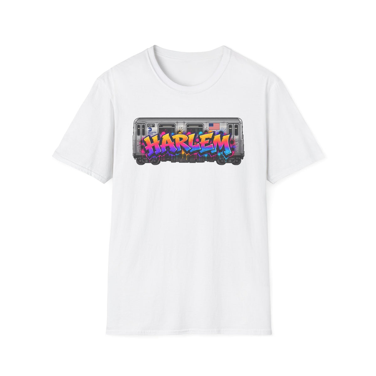 Harlem Subway Graffiti T-Shirt
