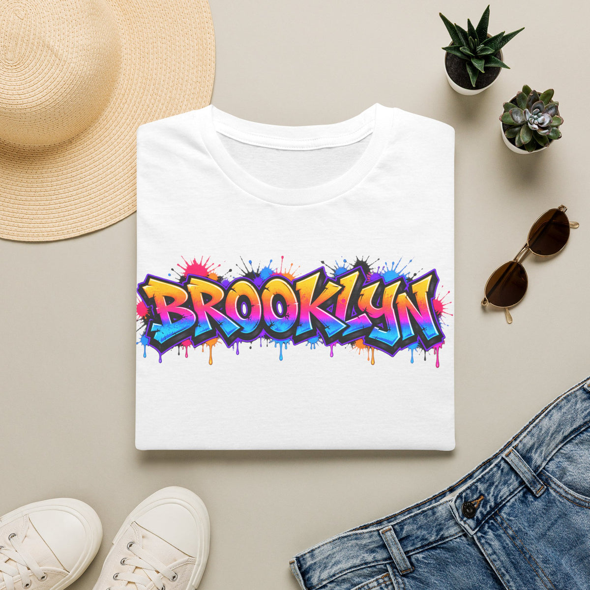 Brooklyn Graffiti Art T-Shirt