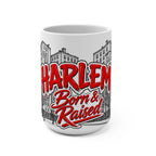 Harlem Born & Raised Mug | City Skyline Illustration