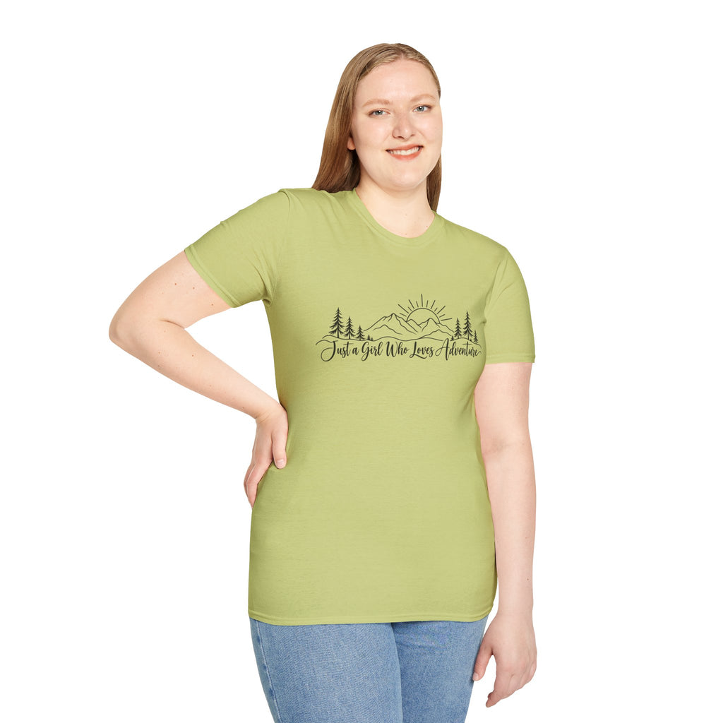 Just A Girl Who Loves Adventure T-Shirt