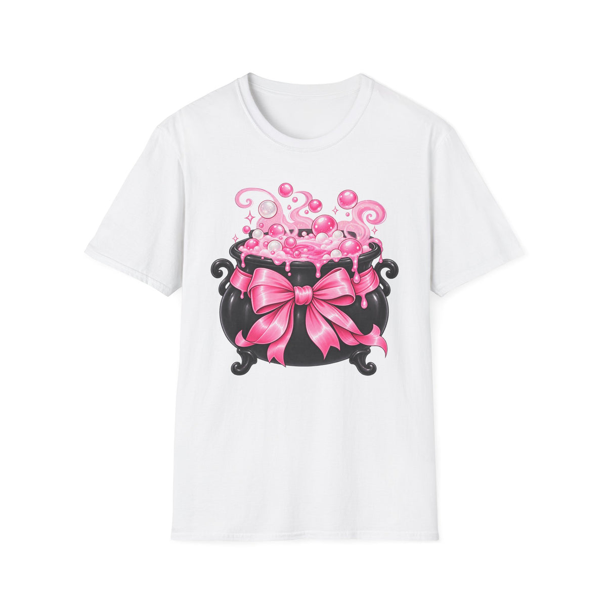 Pink Bow Witches Brew T-Shirt