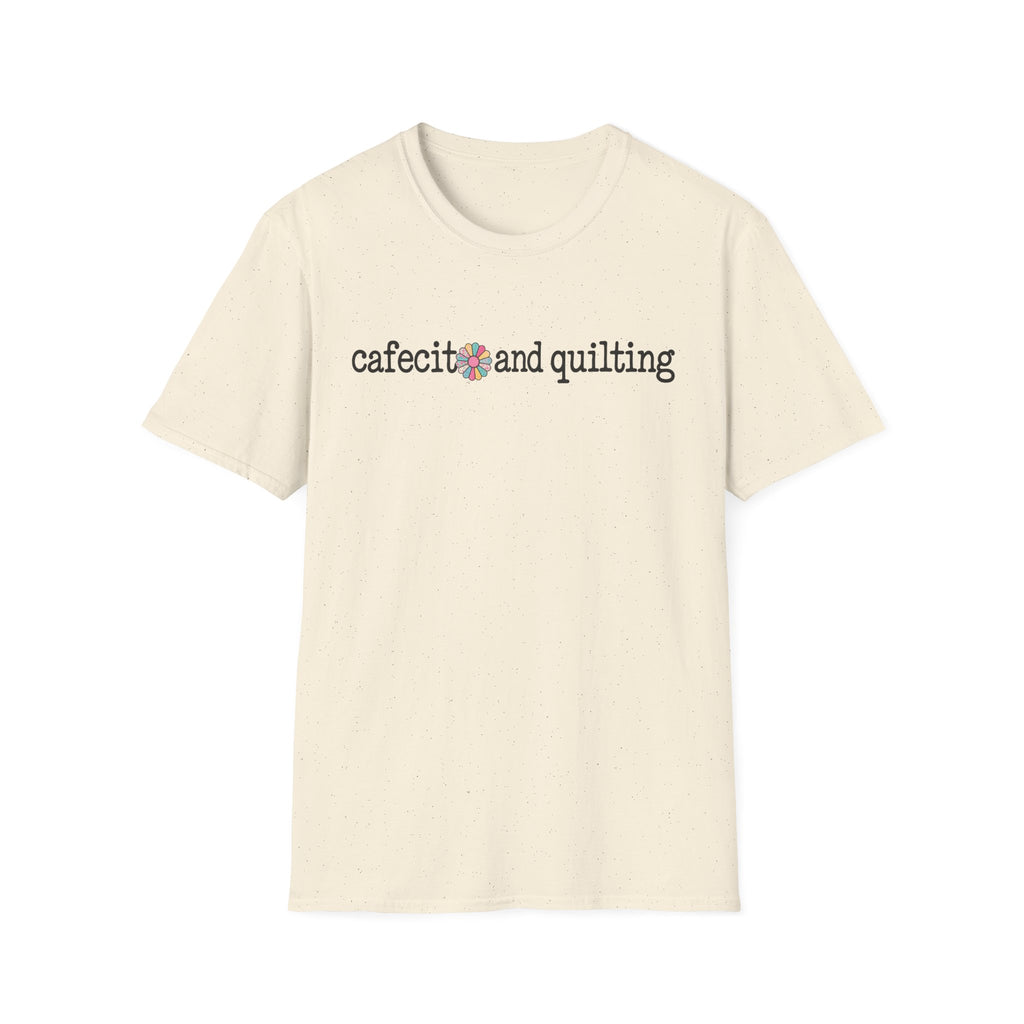 Cafecito and Quilting Dresden Flower T-Shirt