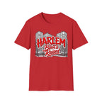 Harlem Born & Raised Red Letters T-Shirt