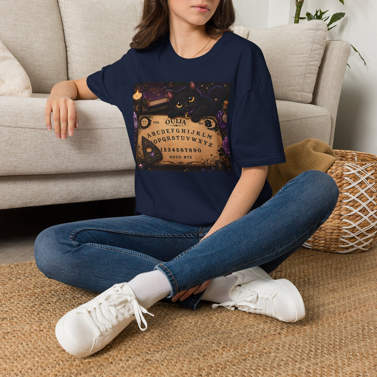 Kitty Ouija Board T-Shirt