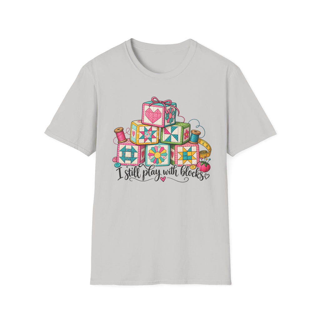 Quilted Blocks and Crafty Threads T-Shirt