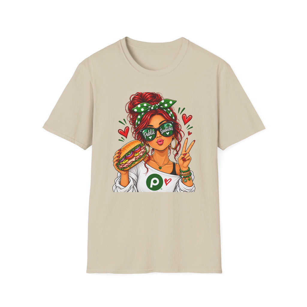 Publix Sandwiches Influencer Girl (Red Head) T-Shirt