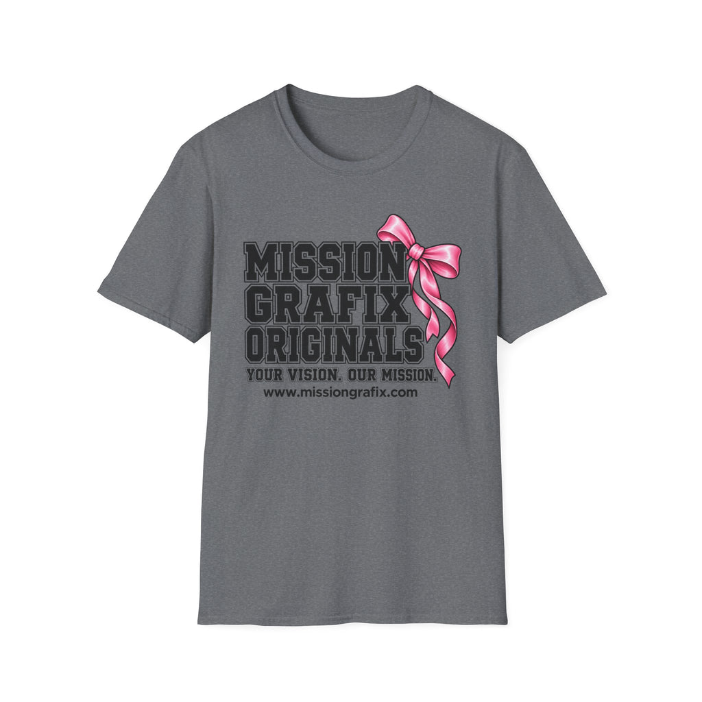 Mission Grafix Varsity Pink Bow II T-Shirt
