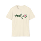 Mahj Green Script T-Shirt
