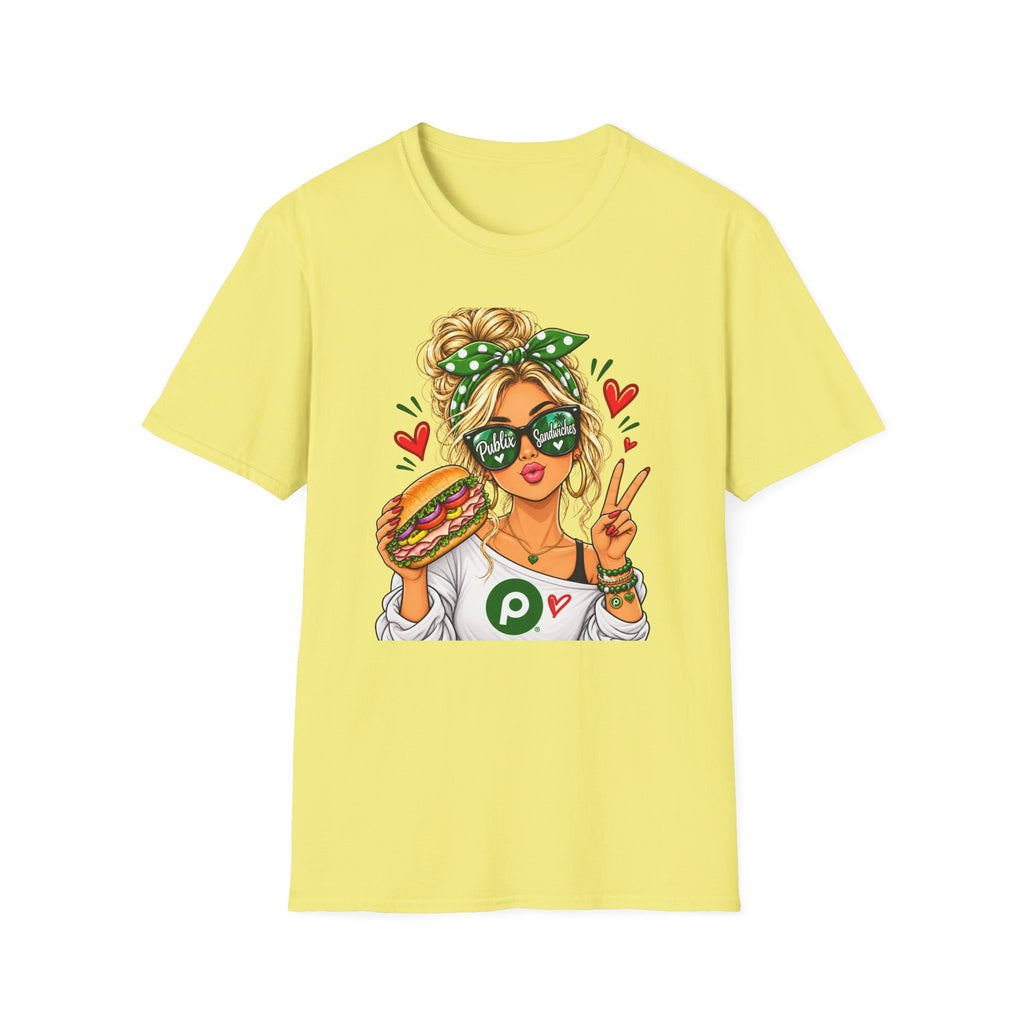 Publix Sandwiches Influencer Girl (Blonde) T-Shirt