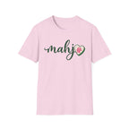 Mahj Green Script T-Shirt