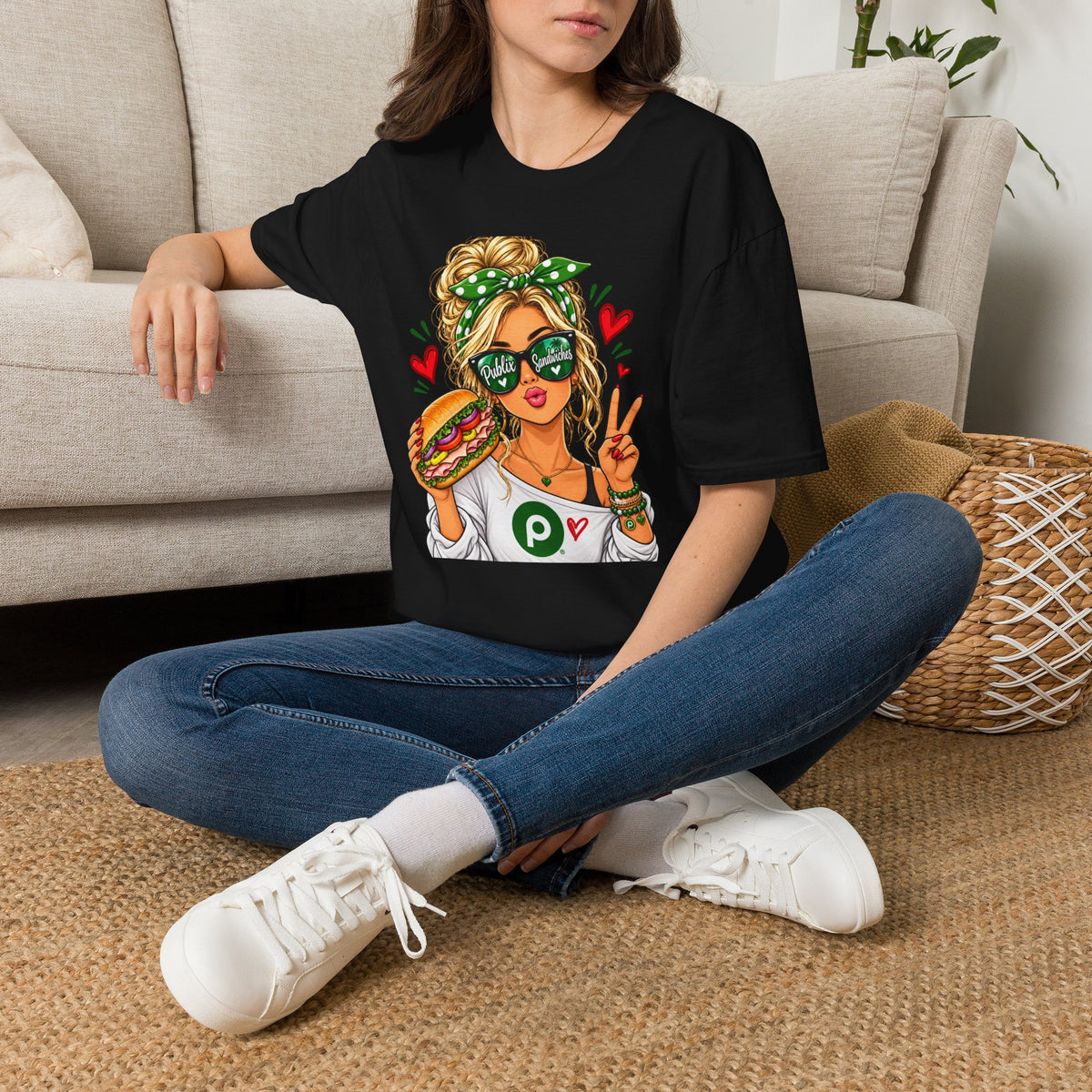 Publix Sandwiches Influencer Girl (Blonde) T-Shirt