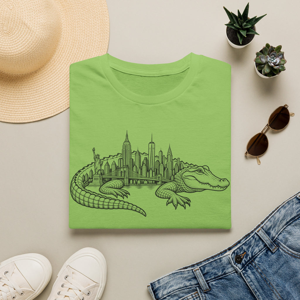NYC Skyline Alligator T-Shirt