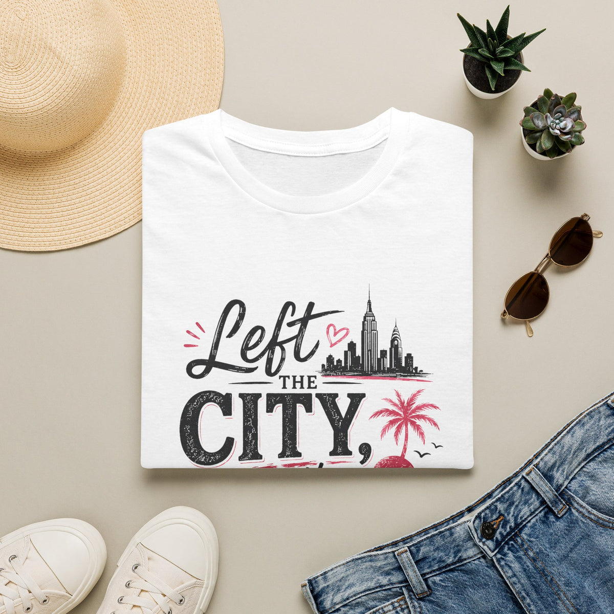 Left the City Kept the Attitude T-Shirt