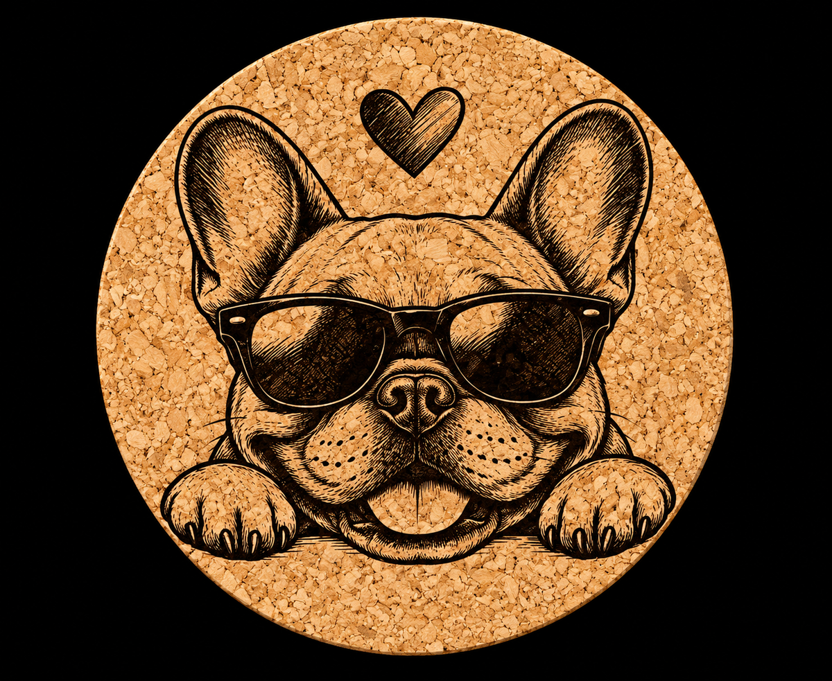 French Bulldog Coaster