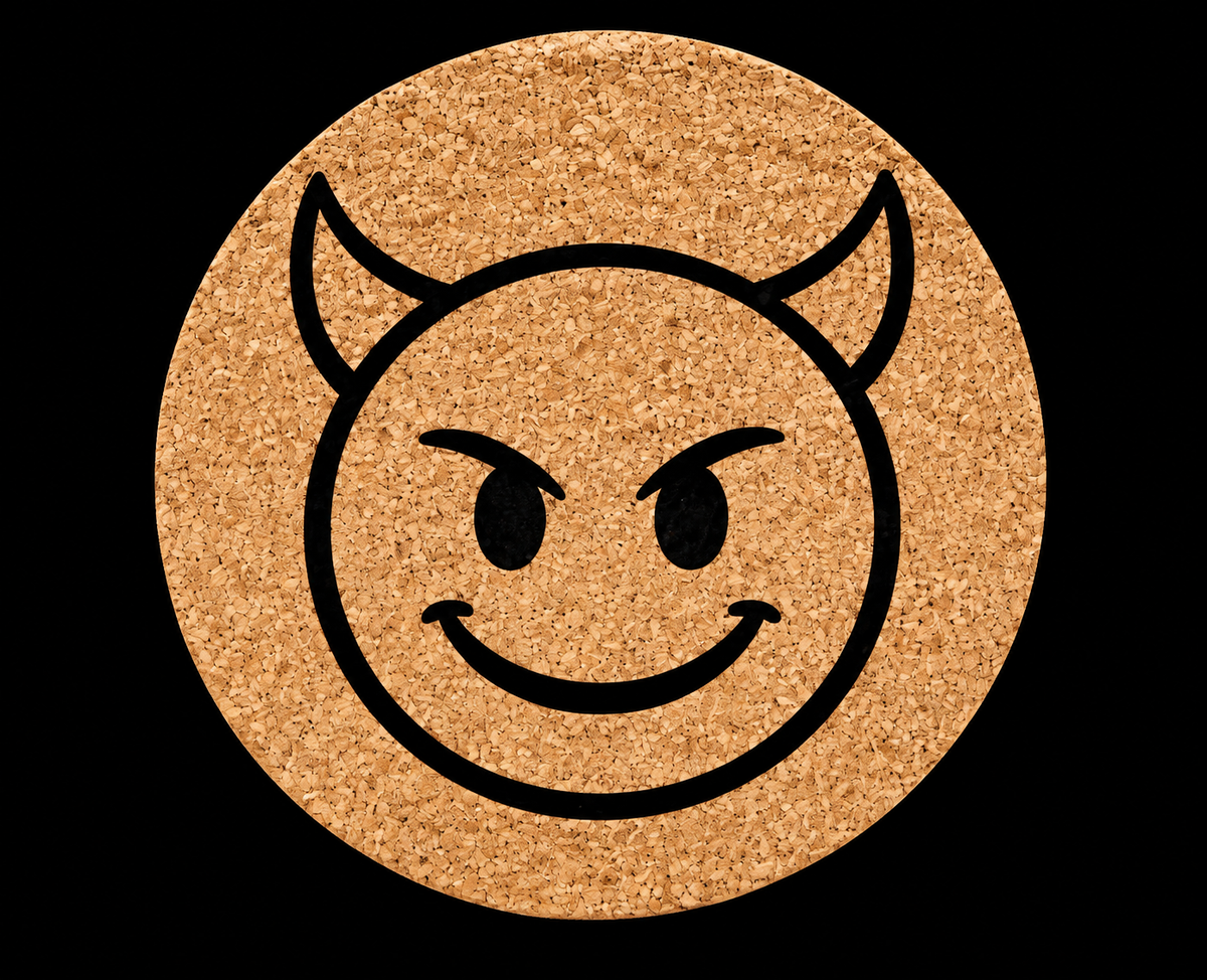 Devil Emoji Coaster