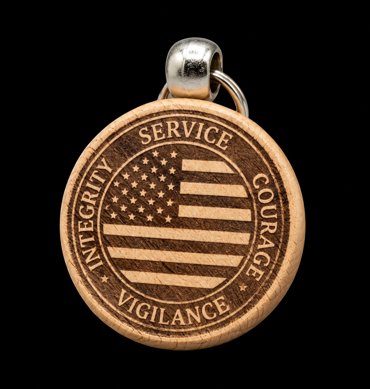 Police Service Keychain