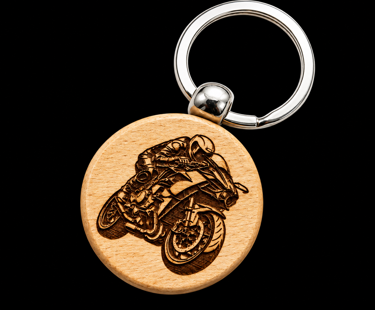 Motorcycle Keychain