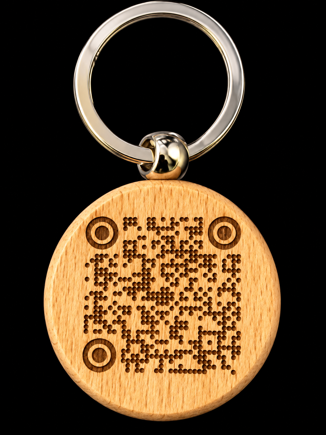 Keychain  - Custom QR Code